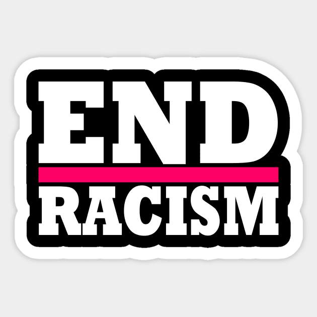 End Racism Sticker by Milaino